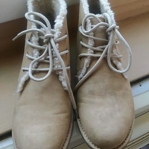 Fleece and Suede Boots